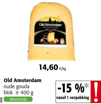 Promoties Old amsterdam oude gouda - Old Amsterdam - Geldig van 23/05/2018 tot 05/06/2018 bij Colruyt