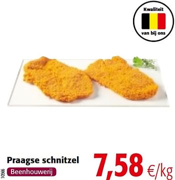 Promotions Praagse schnitzel - Produit maison - Colruyt - Valide de 23/05/2018 à 05/06/2018 chez Colruyt