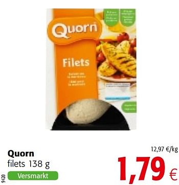 Promoties Quorn filets - Quorn - Geldig van 23/05/2018 tot 05/06/2018 bij Colruyt