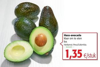 Promoties Hass-avocado klaar om te eten - Huismerk - Colruyt - Geldig van 23/05/2018 tot 05/06/2018 bij Colruyt