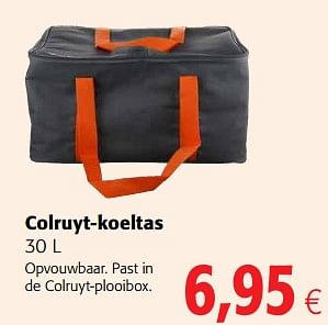 Promoties Colruyt-koeltas - Huismerk - Colruyt - Geldig van 23/05/2018 tot 05/06/2018 bij Colruyt