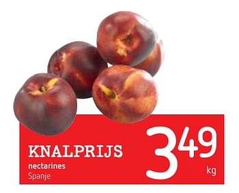 Promoties Nectarines - Huismerk - Spar Retail - Geldig van 24/05/2018 tot 06/06/2018 bij Spar (Colruytgroup)
