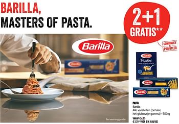 Promoties Pasta barilla - Barilla - Geldig van 24/05/2018 tot 30/05/2018 bij Delhaize
