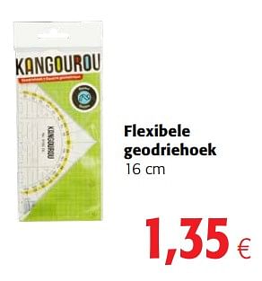 Promoties Flexibele geodriehoek - Kangourou - Geldig van 23/05/2018 tot 05/06/2018 bij Colruyt