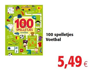 Promoties 100 spelletjes voetbal - Huismerk - Colruyt - Geldig van 23/05/2018 tot 05/06/2018 bij Colruyt