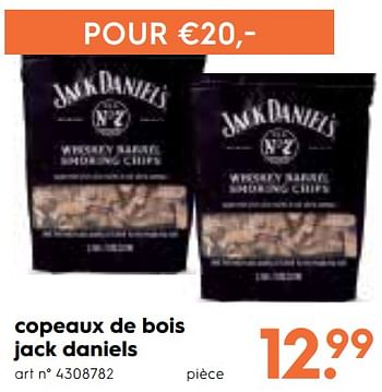 Promoties Copeaux de bois jack daniels - Jack Daniel's - Geldig van 23/05/2018 tot 29/05/2018 bij Blokker