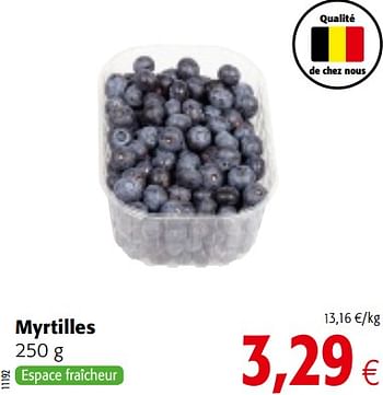 Promoties Myrtilles - Huismerk - Colruyt - Geldig van 23/05/2018 tot 05/06/2018 bij Colruyt