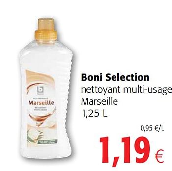Promotions Boni selection nettoyant multi-usage marseille - Boni - Valide de 23/05/2018 à 05/06/2018 chez Colruyt