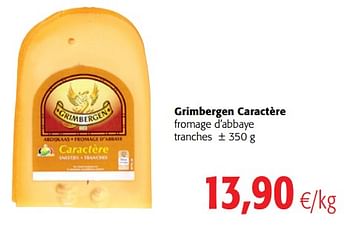 Promoties Grimbergen caractère fromage d`abbaye - Grimbergen - Geldig van 23/05/2018 tot 05/06/2018 bij Colruyt