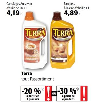 Promoties Terra tout l`assortiment - Terra - Geldig van 23/05/2018 tot 05/06/2018 bij Colruyt