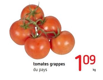 Promoties Tomates grappes du pays - Huismerk - Spar Retail - Geldig van 24/05/2018 tot 06/06/2018 bij Spar (Colruytgroup)
