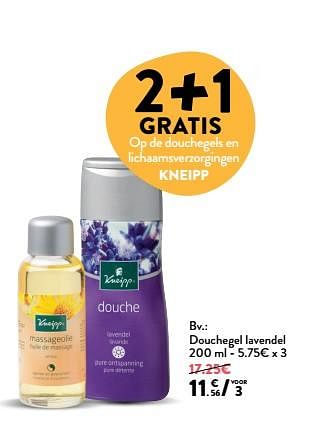 Promotions Douchegel lavendel - Kneipp - Valide de 23/05/2018 à 05/06/2018 chez DI