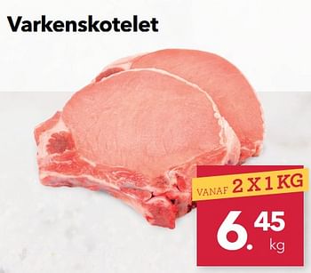 Promoties Varkenskotelet - Huismerk - Buurtslagers - Geldig van 25/05/2018 tot 07/06/2018 bij Buurtslagers