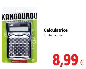 Promoties Calculatrice - Kangourou - Geldig van 23/05/2018 tot 05/06/2018 bij Colruyt