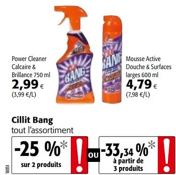 Promoties Cillit bang tout l`assortiment - Cillit Bang - Geldig van 23/05/2018 tot 05/06/2018 bij Colruyt