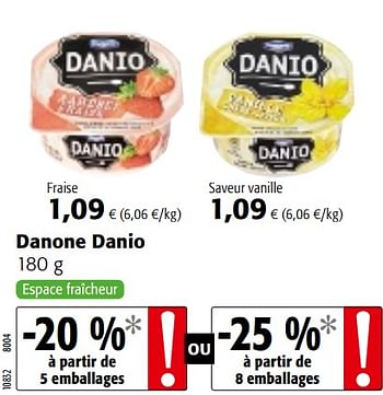 Promoties Danone danio - Danone - Geldig van 23/05/2018 tot 05/06/2018 bij Colruyt