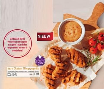 Promoties Chicken wings paprika - Huismerk - Bofrost - Geldig van 14/05/2018 tot 31/08/2018 bij Bofrost
