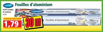 Promotions Feuilles d`aluminium - MultiTec - Valide de 30/05/2018 à 05/06/2018 chez Norma