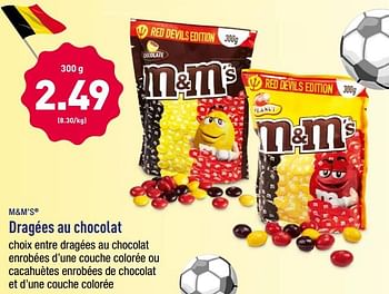 Promotions Dragées au chocolat - Mars Snacks - Valide de 28/05/2018 à 02/06/2018 chez Aldi
