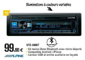 Promo AUTORADIO CD/BLUETOOTH RCD-238DAB-BT chez E.Leclerc L'Auto