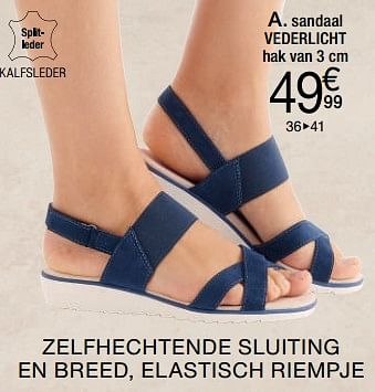 Promotions Sandaal - Produit Maison - Damart - Valide de 14/05/2018 à 15/06/2018 chez Damart