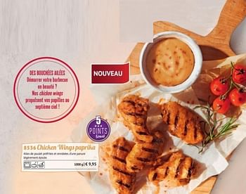 Promotions Chicken wings paprika - Produit maison - Bofrost - Valide de 14/05/2018 à 31/08/2018 chez Bofrost
