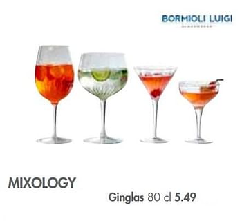Promoties Mixology ginglas - Luigi Bormioli - Geldig van 28/05/2018 tot 01/07/2018 bij Casa