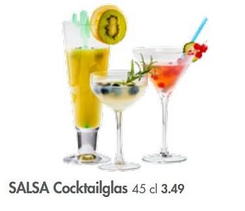 Promoties Salsa cocktailglas - Huismerk - Casa - Geldig van 28/05/2018 tot 01/07/2018 bij Casa