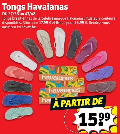 Havaianas slippers outlet dames kruidvat