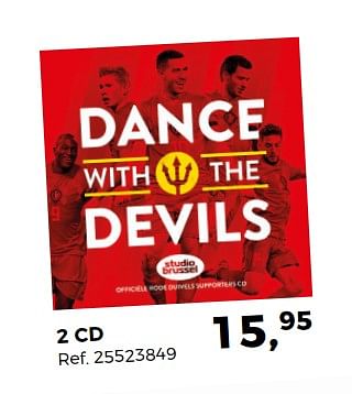 Promoties 2 cd dance with the devils - Huismerk - Supra Bazar - Geldig van 29/05/2018 tot 26/06/2018 bij Supra Bazar