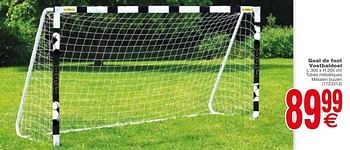 Promotions Goal de foot voetbaldoel - Produit maison - Cora - Valide de 29/05/2018 à 11/06/2018 chez Cora