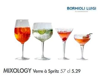 Promotions Mixology verre à spritz - Luigi Bormioli - Valide de 28/05/2018 à 01/07/2018 chez Casa