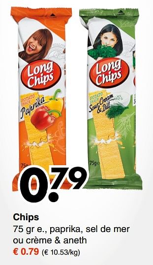Promoties Chips - Huismerk - Wibra - Geldig van 28/05/2018 tot 09/06/2018 bij Wibra