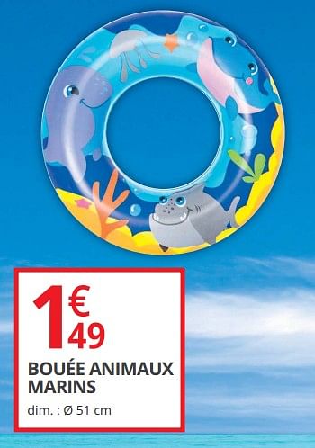 Promoties Bouée animaux marins - Huismerk - Auchan - Geldig van 29/05/2018 tot 10/06/2018 bij Auchan