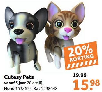 Promoties Cutesy pets hond - Cutesy Pets - Geldig van 14/05/2018 tot 03/06/2018 bij Bart Smit