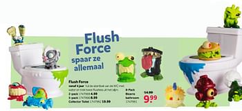 Promoties Flush force bizarre bathroom - Flush Force - Geldig van 14/05/2018 tot 03/06/2018 bij Bart Smit