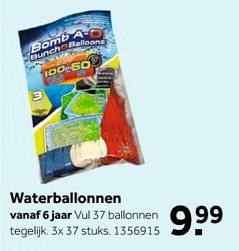 Bunch Waterballonnen - Promotie bij Bart