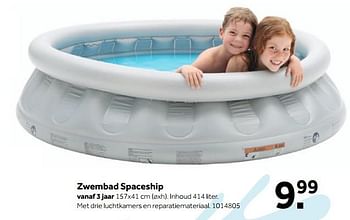 Promoties Zwembad spaceship - Huismerk - Bart Smit - Geldig van 14/05/2018 tot 03/06/2018 bij Bart Smit