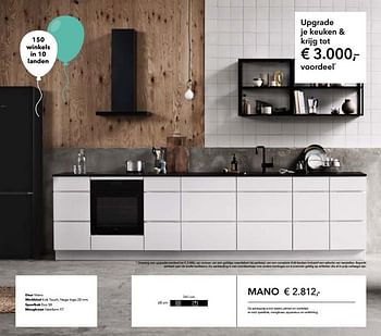Promoties Mano keuken - Huismerk - Kvik - Geldig van 01/06/2018 tot 10/06/2018 bij Kvik Keukens