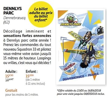Promoties Dennlys parc dennebr - Huismerk - Auchan - Geldig van 23/05/2018 tot 15/07/2018 bij Auchan