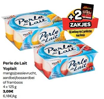 Promoties Perle de lait yoplait - Yoplait - Geldig van 30/05/2018 tot 25/06/2018 bij Carrefour