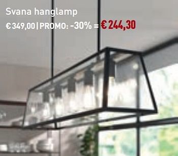 Promoties Svana hanglamp - Bristol - Geldig van 27/05/2018 tot 26/06/2018 bij Overstock
