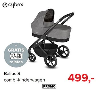 Promoties Balios s combi-kinderwagen - Cybex - Geldig van 28/05/2018 tot 30/06/2018 bij Baby-Dump