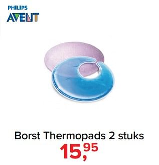 Promoties Borst thermopads - Philips - Geldig van 28/05/2018 tot 30/06/2018 bij Baby-Dump