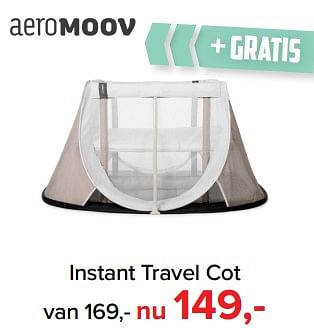 Promotions Instant travel cot - Aeromoov - Valide de 28/05/2018 à 30/06/2018 chez Baby-Dump