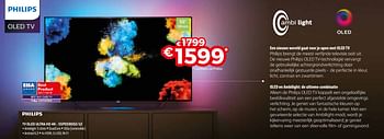 Promoties Philips tv oled ultra hd 4k - 55pos9002-12 - Philips - Geldig van 28/05/2018 tot 30/06/2018 bij Exellent