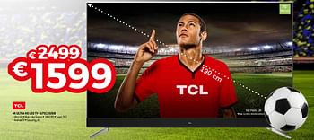 Promoties Tcl 4k ultra hd led tv - u75c7026b - TCL - Geldig van 28/05/2018 tot 30/06/2018 bij Exellent