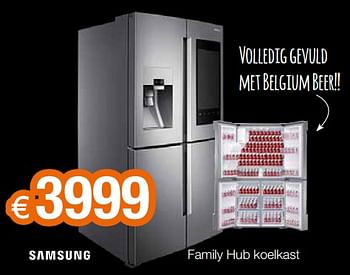 Promotions Samsung family hub koelkast - Samsung - Valide de 29/05/2018 à 30/06/2018 chez Expert