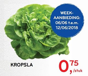 Promoties Kropsla - Huismerk - Alvo - Geldig van 06/06/2018 tot 19/06/2018 bij Alvo