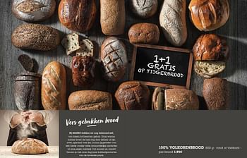 Promoties 100% volkorenbrood - Huismerk - Makro - Geldig van 06/06/2018 tot 19/06/2018 bij Makro
